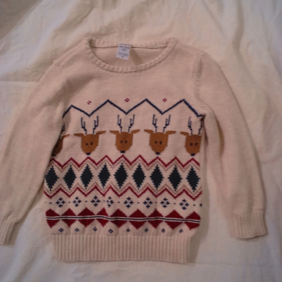 Carter's Cream Knit Sweater - Picture 6 of 8